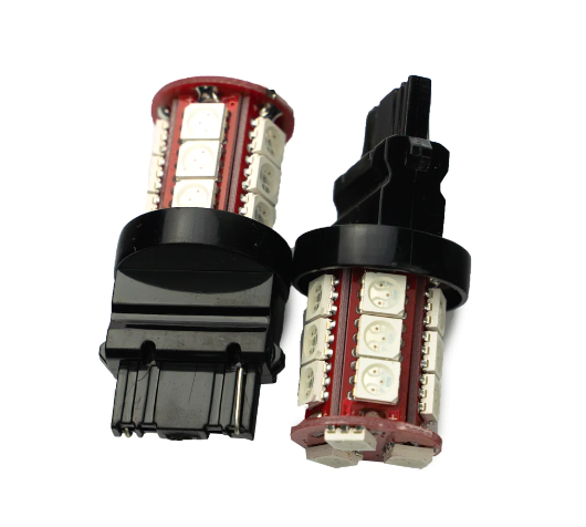 3156 Amber LED Long Lasting LED Light Bulbs (Pair)
