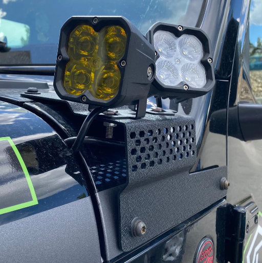 2018-2023 JEEP Wrangler JL / Gladiator JT Dual Pod Pillar Mounts