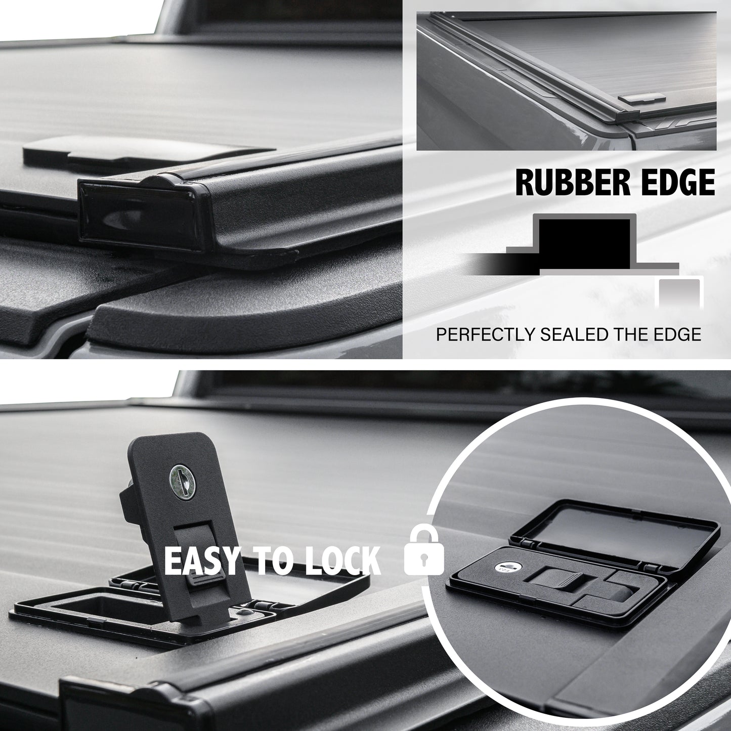 2007-2024 Chevrolet Silverado / GMC Sierra 1500 MB-Series Retractable Tonneau Cover