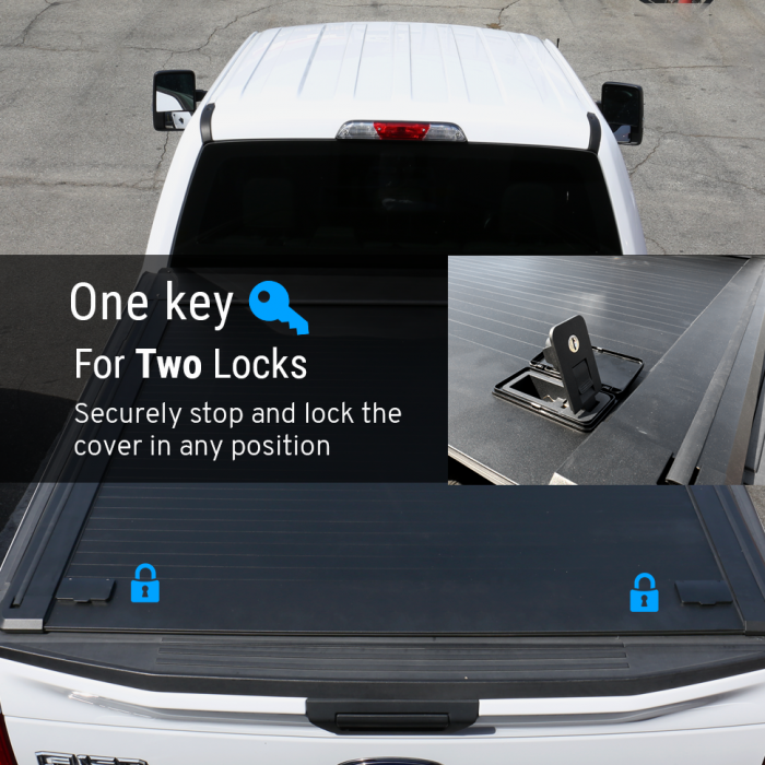 2019-2025 Ford Ranger MR-PRO Retractable Tonneau Cover