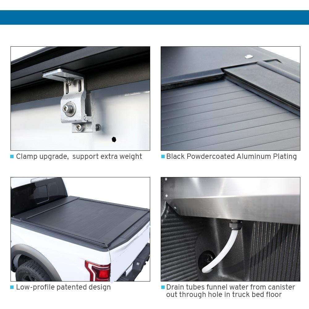 Chevrolet Colorado / GMC Canyon Recoil Retractable Tonneau Cover 2014-2022 Tonneau Covers Truck2go 