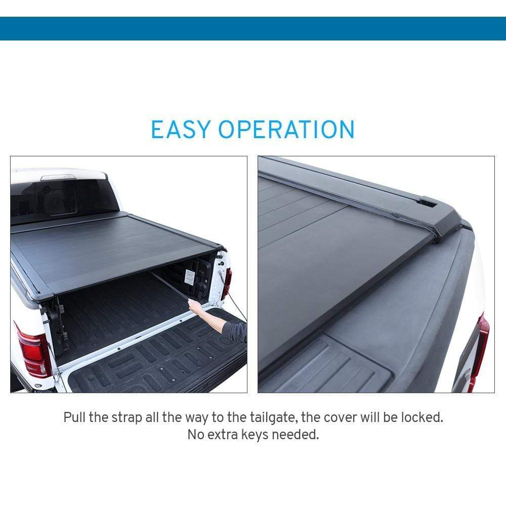 Dodge RAM 1500 Recoil Retractable Tonneau Cover 2009-2022 Tonneau Covers Truck2go 