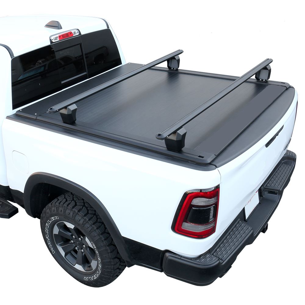 RAM 1500 Recoil Retractable Tonneau Cover Tonneau Covers Truck2go 2009-2022 5.7ft (Standard Model) Crossbar (+$319.99)